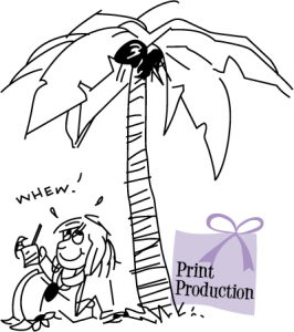 Print Production at In the Present